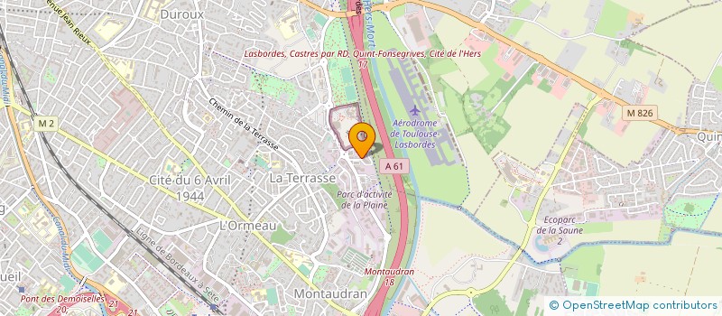 localisation de l'entreprise L.I. IMMOBILIER  TOULOUSE