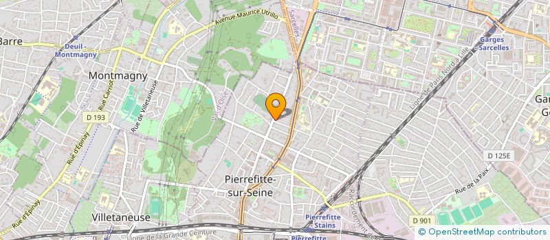 localisation de l'entreprise L.I.M.A ELEVA à PIERREFITTE-SUR-SEINE