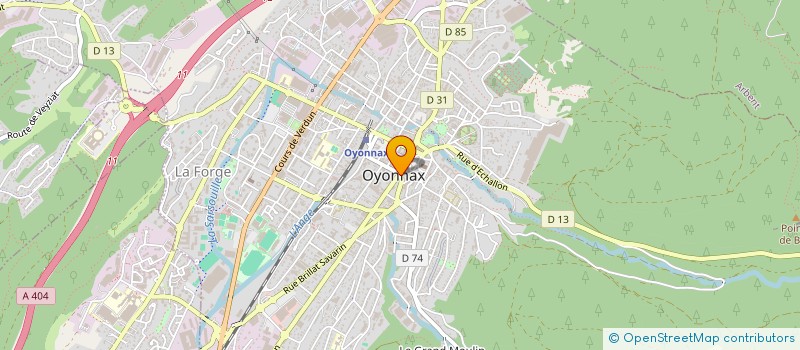 localisation de l'entreprise L.I. PROM. à OYONNAX