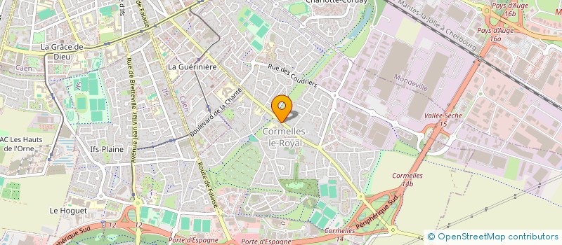 localisation de l'entreprise L I S  CORMELLES-LE-ROYAL