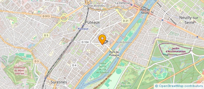 localisation de l'entreprise L&I SERVICES  PUTEAUX