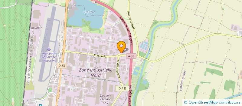 localisation de l'entreprise L.I.T. FRANCE  COLMAR