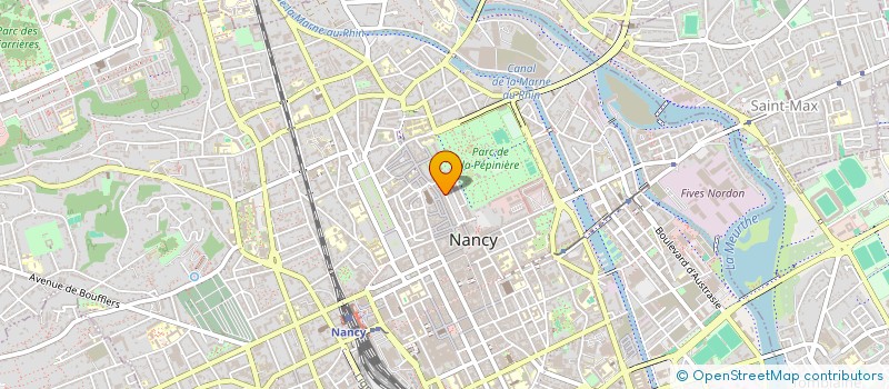 localisation de l'entreprise L.I.T. IMM (LORRAINE INVESTISSEMENTS TRANSACTIONS IMMOBILIERS)  NANCY