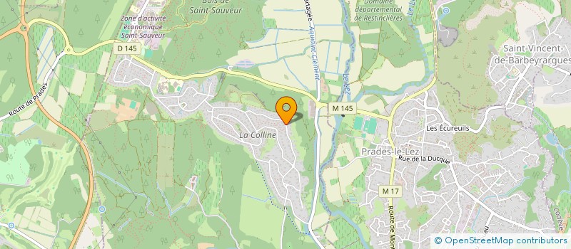 localisation de l'entreprise L.I.V  SAINT-CLEMENT-DE-RIVIERE