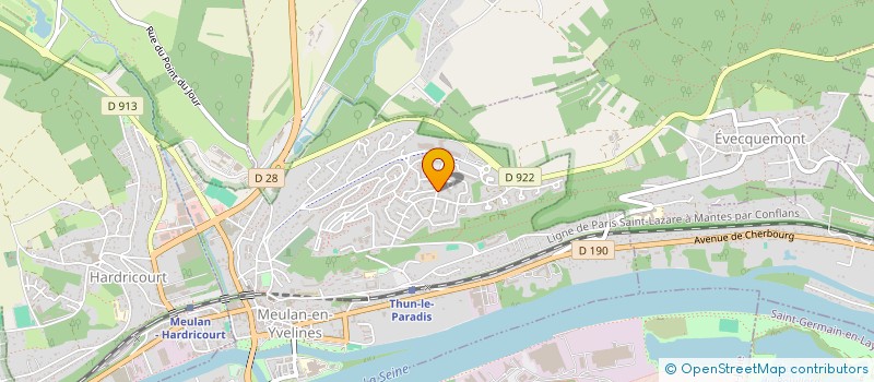 localisation de l'entreprise L.I. VIDEO à MEULAN-EN-YVELINES