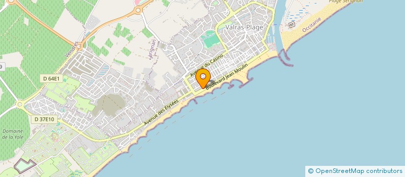 localisation de l'entreprise L-IA SYSTEMS  VALRAS-PLAGE