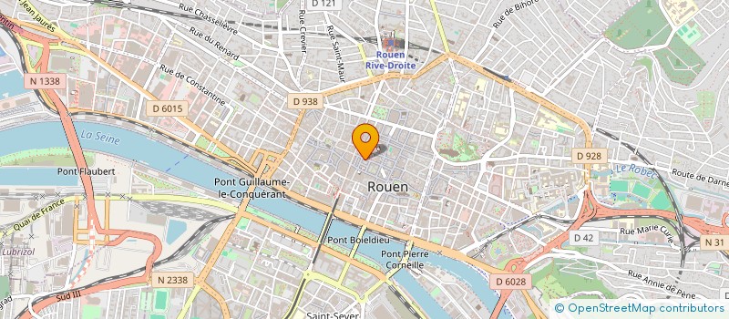 localisation de l'entreprise L'IBERIS à ROUEN