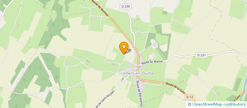 localisation de l'entreprise L'ICONE à LA FERTE-EN-OUCHE