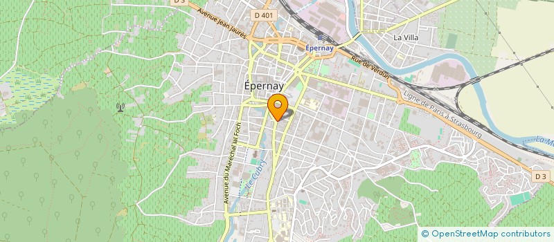 localisation de l'entreprise L'ICONE CAFE  EPERNAY