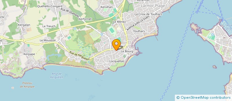 localisation de l'entreprise L'ICONE VOILIER  LARMOR-PLAGE