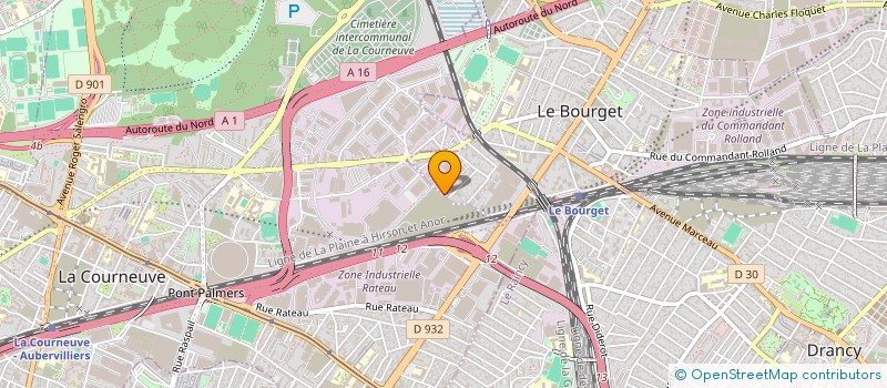localisation de l'entreprise L ID à LE BOURGET