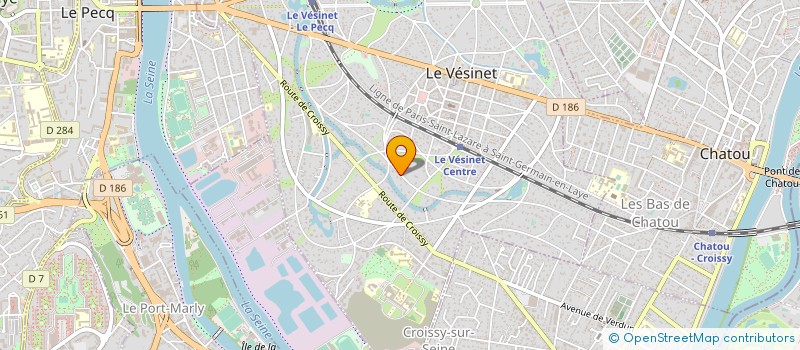 localisation de l'entreprise L'ID ARTEPARC 1  LE VESINET