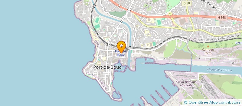 localisation de l'entreprise L'IDEAL à PORT-DE-BOUC