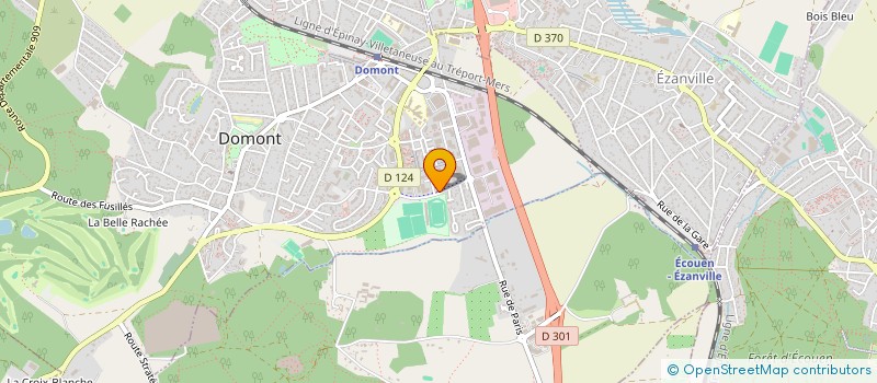 localisation de l'entreprise L ' IDEAL à DOMONT