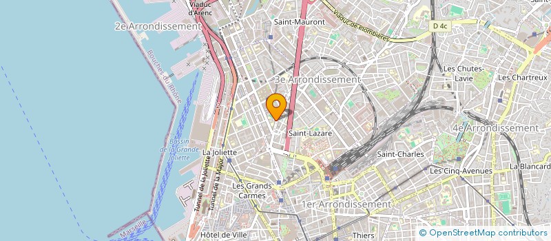 localisation de l'entreprise L'IDEAL à MARSEILLE