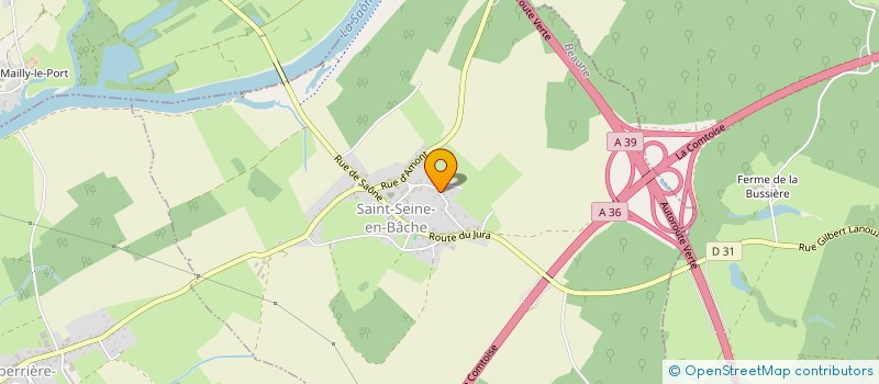 localisation de l'entreprise L'IDEAL CONCEPT  SAINT-SEINE-EN-BACHE