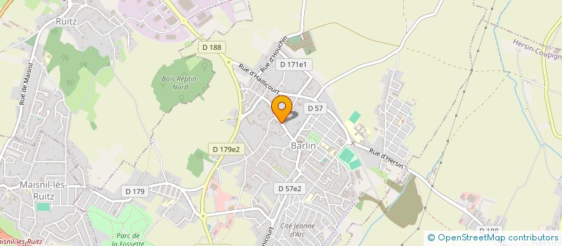 localisation de l'entreprise L'IDEALE BOUTIQUE à BARLIN