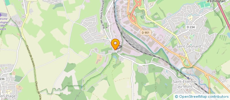 localisation de l'entreprise L'IDEE  OUTREAU