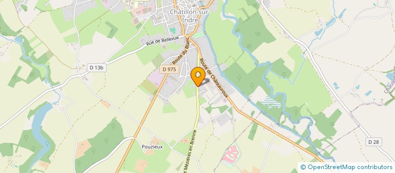 localisation de l'entreprise L'IDEE COUTURE DE ROSE à CHATILLON-SUR-INDRE