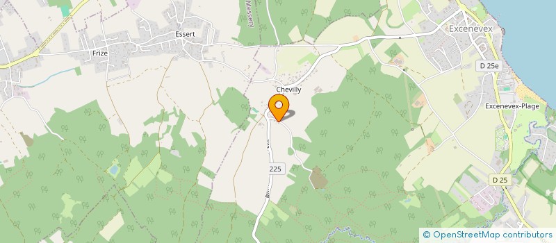 localisation de l'entreprise L'IDEE DECO  EXCENEVEX