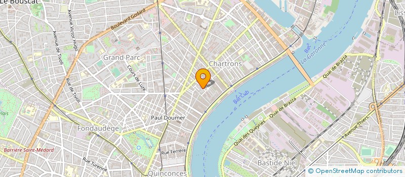localisation de l'entreprise L'IDEE FILE à BORDEAUX