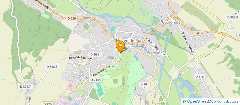 localisation de l'entreprise L'IDEE (LANCER, INTERESSER, DECOUVRIR, ENTREPRENDRE, ECHANGER) à NOGENT-LE-ROI