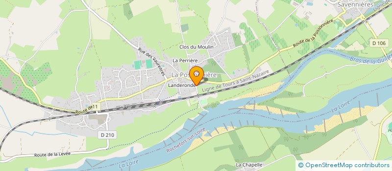 localisation de l'entreprise L'IDEE NATURELLE  SAINT-GEORGES-SUR-LOIRE