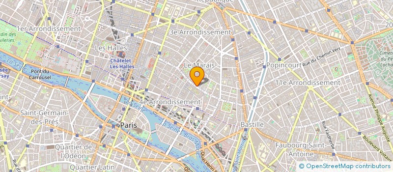 localisation de l'entreprise L'IDENET à PARIS