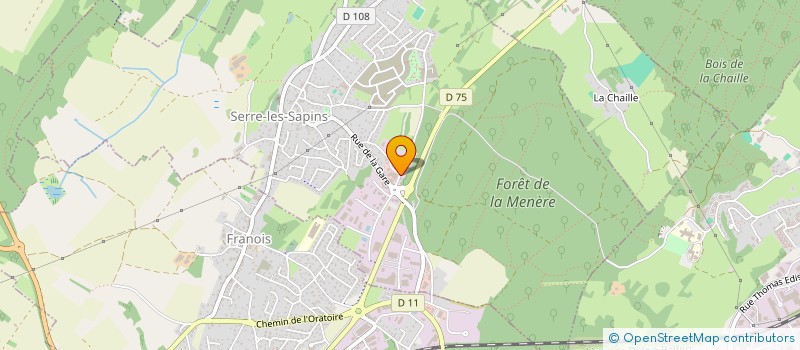 localisation de l'entreprise L'IDENTITE  SERRE-LES-SAPINS