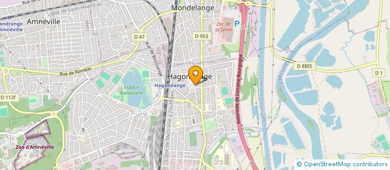 localisation de l'entreprise L'IDENTITE PAR KATIA  HAGONDANGE