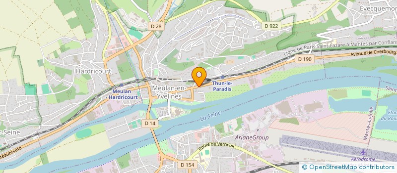 localisation de l'entreprise L'IDES  MEULAN-EN-YVELINES