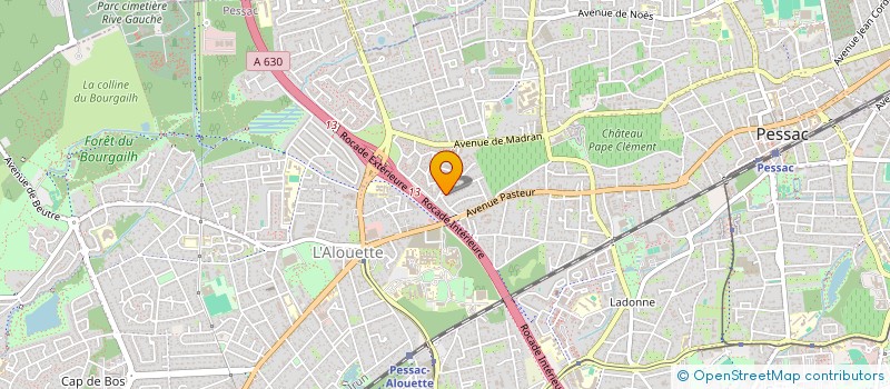 localisation de l'entreprise L'IDG  PESSAC