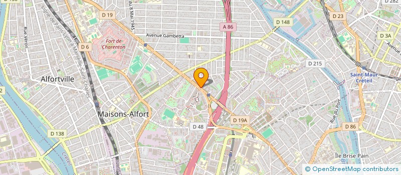 localisation de l'entreprise L'IDP  MAISONS-ALFORT