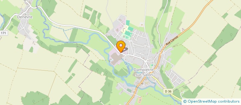 localisation de l'entreprise L'IF  DAMPIERRE-SUR-SALON