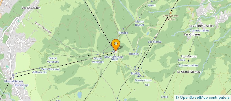 localisation de l'entreprise L'IGLOO  SAINT-GERVAIS-LES-BAINS