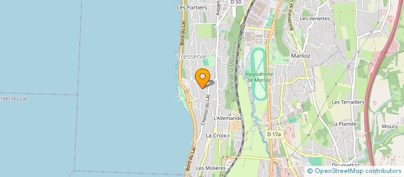 localisation de l'entreprise L'IGLOO  GRESY-SUR-AIX