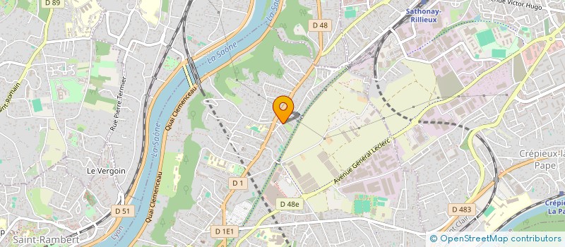 localisation de l'entreprise L' IL NOUVEAU  CALUIRE-ET-CUIRE