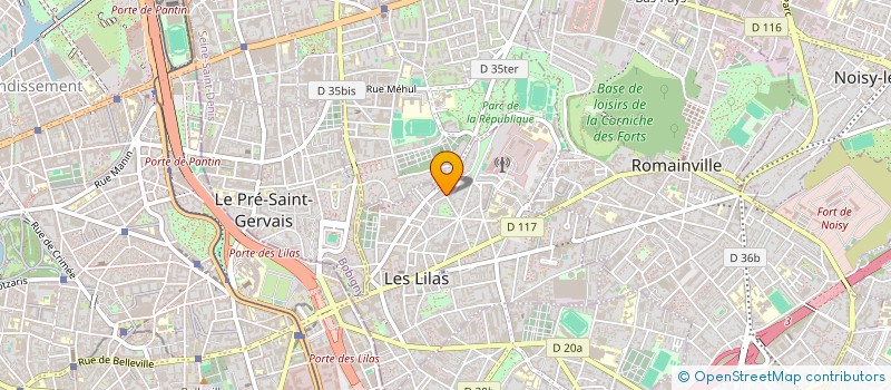 localisation de l'entreprise L'ILE A SON à LES LILAS