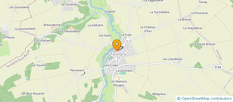 localisation de l'entreprise L'ILE AU BUT  TAUXIGNY-SAINT-BAULD