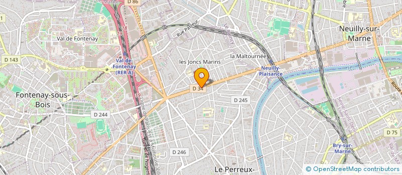 localisation de l'entreprise L'ILE AU TRESOR à LE PERREUX-SUR-MARNE