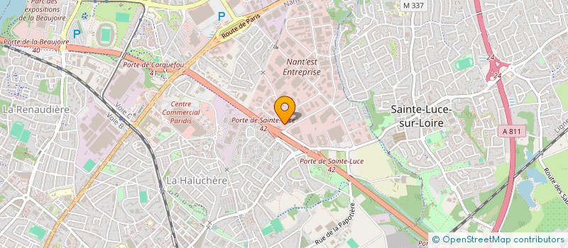 localisation de l'entreprise L'ILE AU TRESOR à NANTES