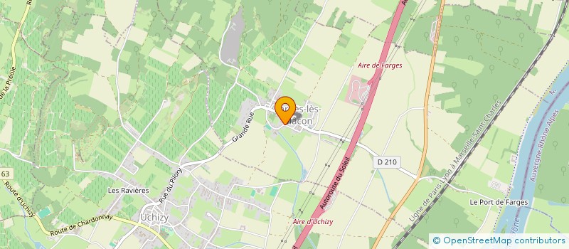 localisation de l'entreprise L'ILE AUX 3 MATS  FARGES-LES-MACON