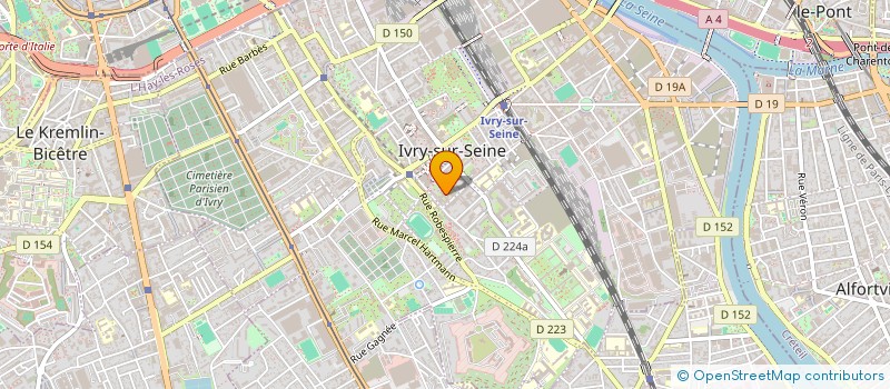 localisation de l'entreprise L'ILE AUX AROMES à IVRY-SUR-SEINE