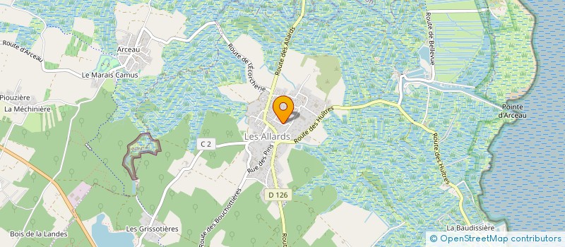 localisation de l'entreprise L'ILE AUX DELICES  DOLUS-D'OLERON