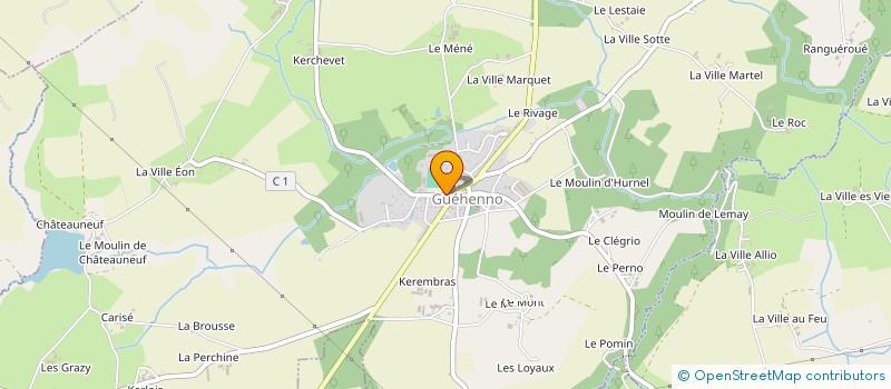 localisation de l'entreprise L ILE AUX ENFANTS à GUEHENNO