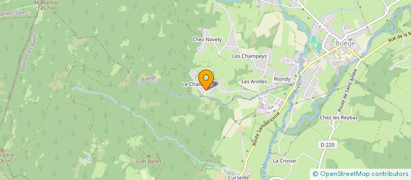 localisation de l'entreprise L'ILE AUX ENFANTS à BOEGE