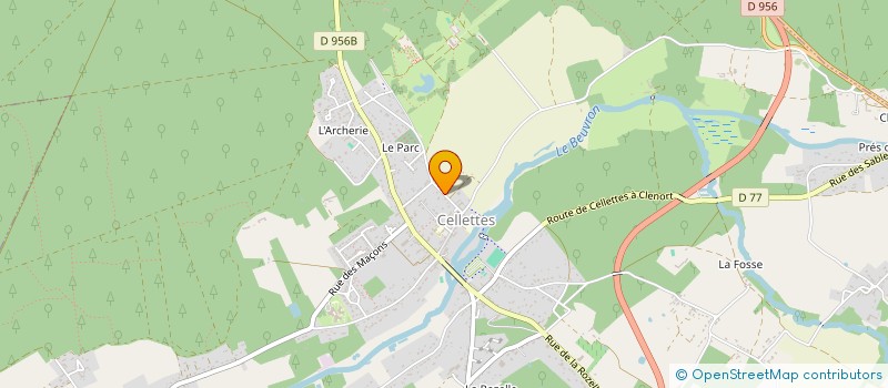 localisation de l'entreprise L'ILE AUX ENFANTS  CELLETTES