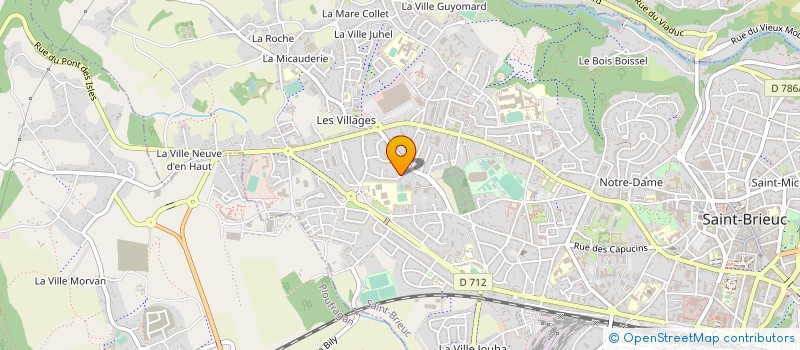 localisation de l'entreprise L'ILE AUX ENFANTS D'HAITI à SAINT-BRIEUC