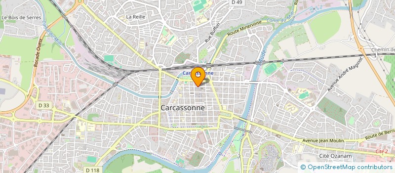 localisation de l'entreprise L'ILE AUX FAMILLES à CARCASSONNE