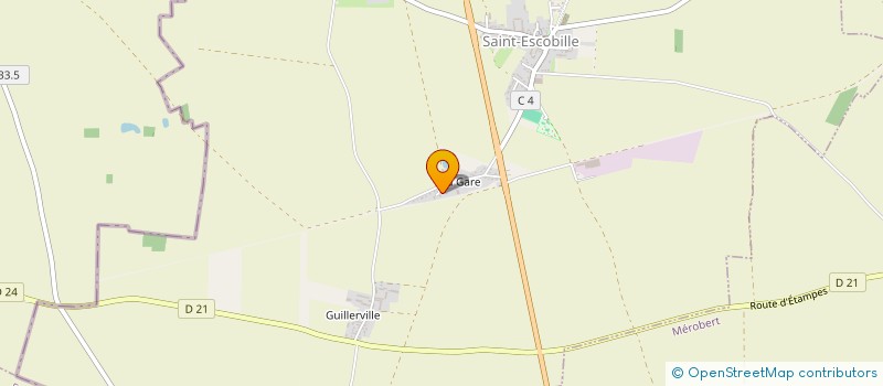 localisation de l'entreprise L'ILE AUX HIRONDELLES  SAINT-ESCOBILLE